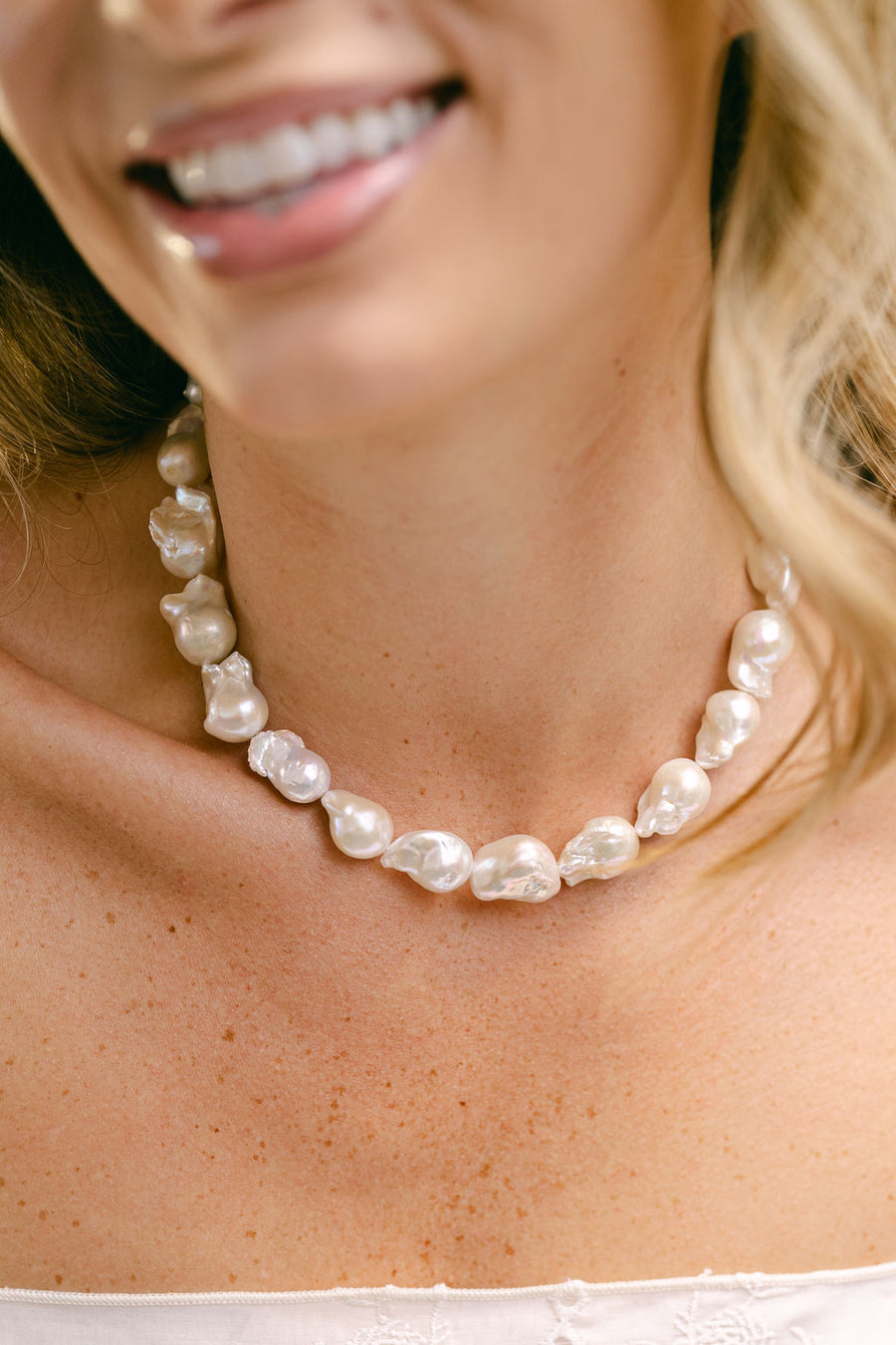 Baroque Pearl Necklace