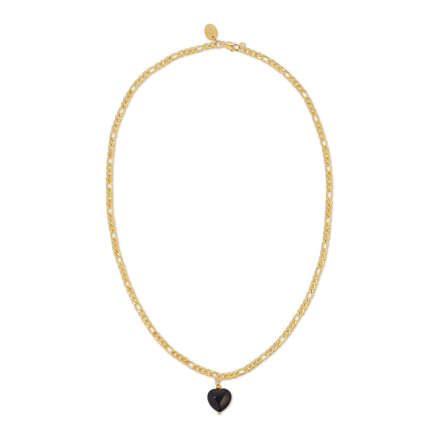 Midnight Heart Necklace