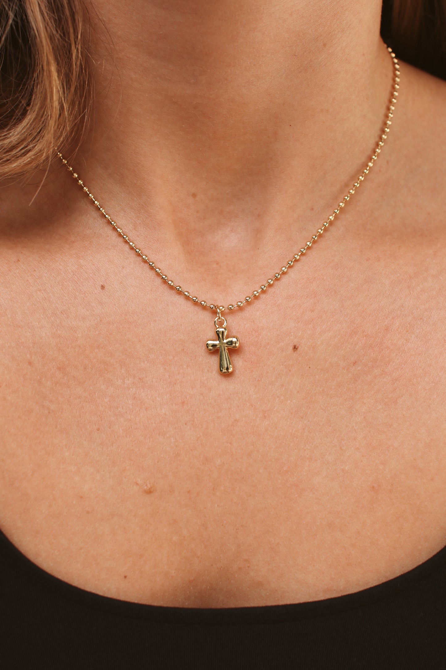 Mini Cross Necklace