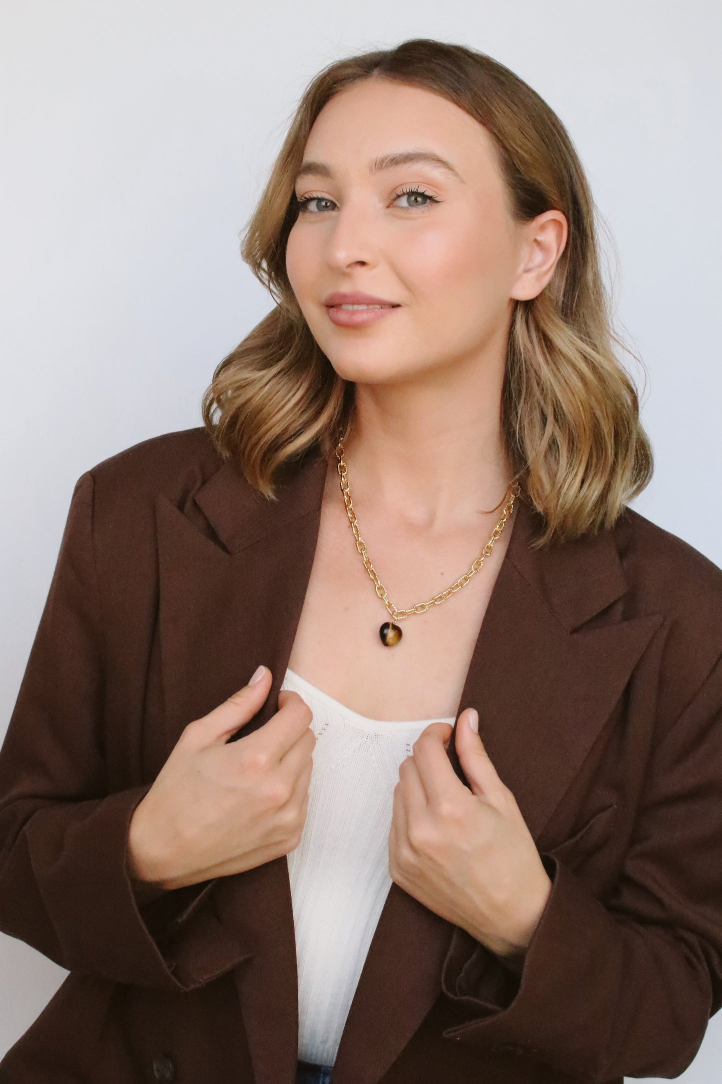 Honey Heart Necklace