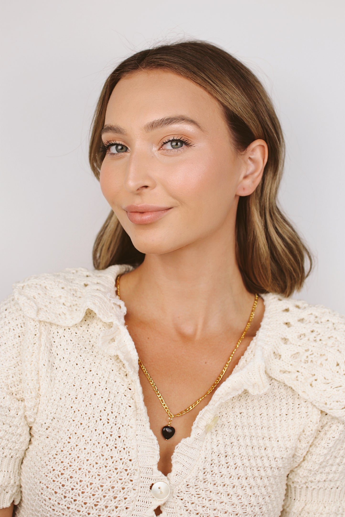 Midnight Heart Necklace