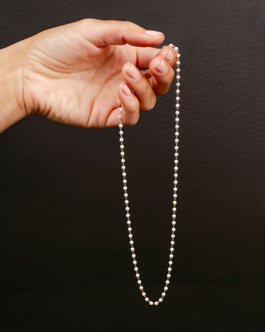 The Pearl Line Necklace