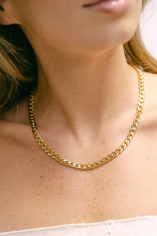 Classic Curb Chain Necklace