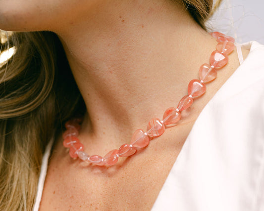 Cherry Heart Necklace