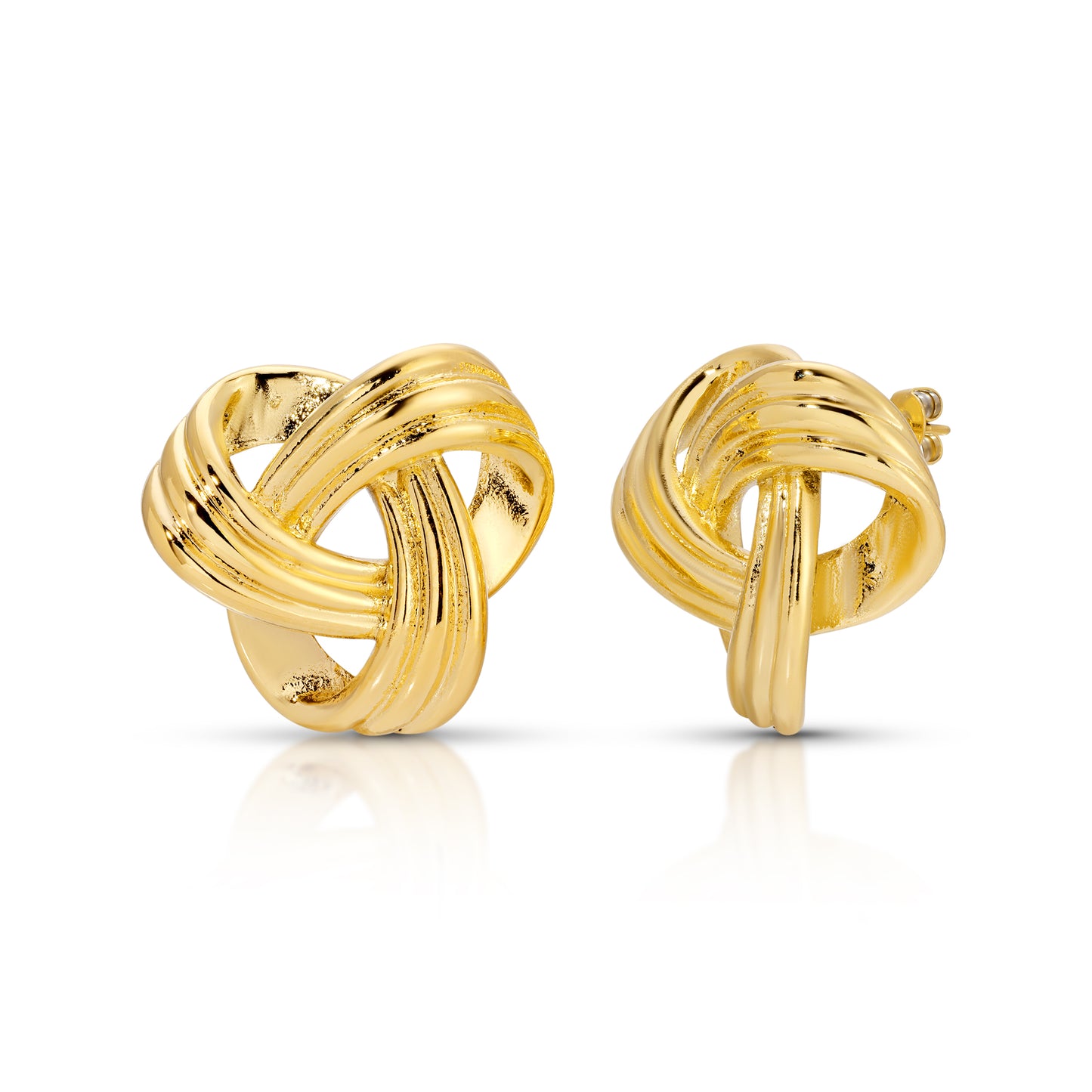 Golden Hour Knot Earrings