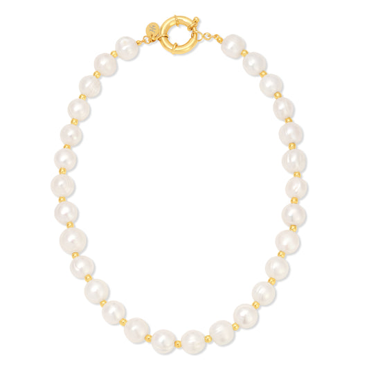 Pearl Lock Necklace