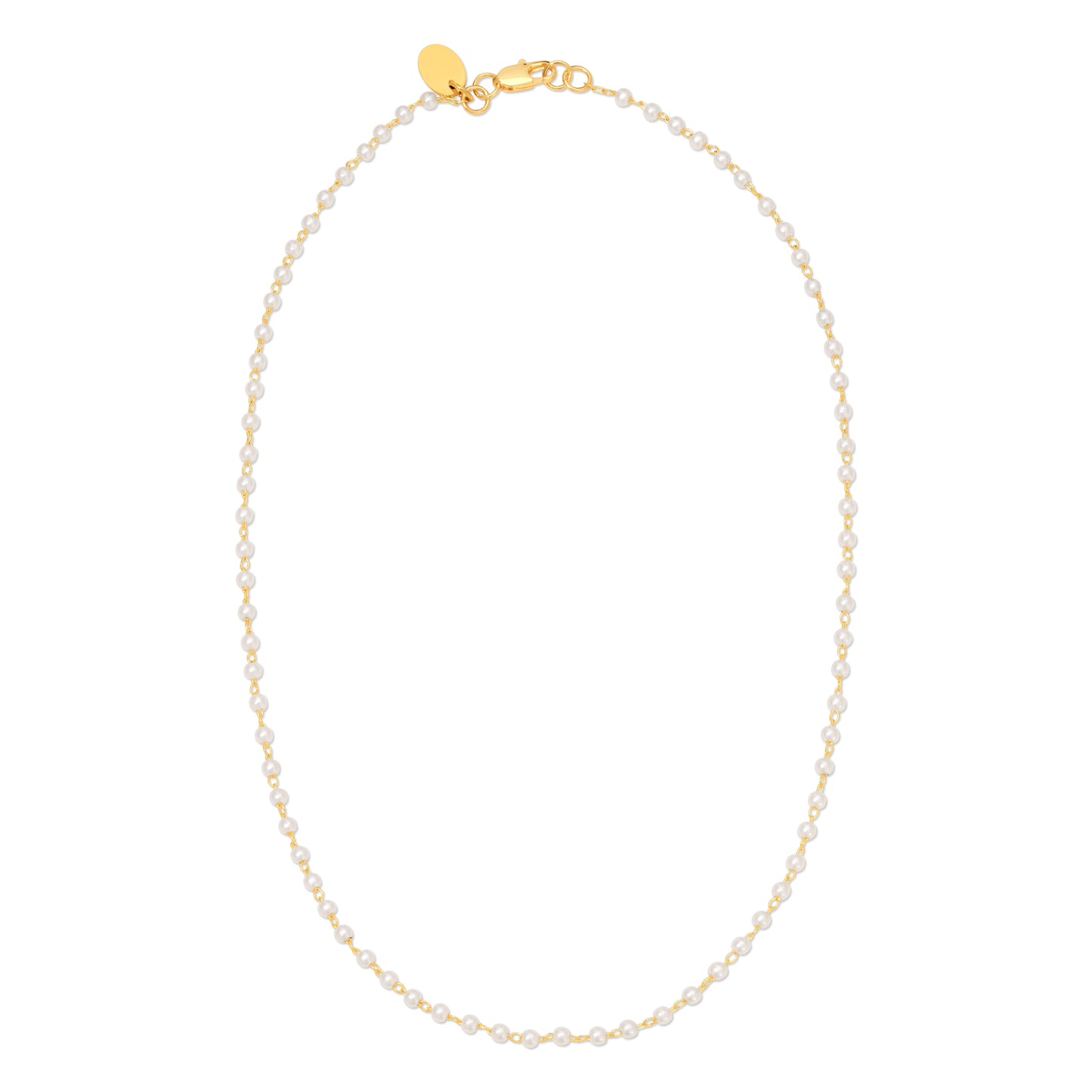 The Pearl Line Necklace