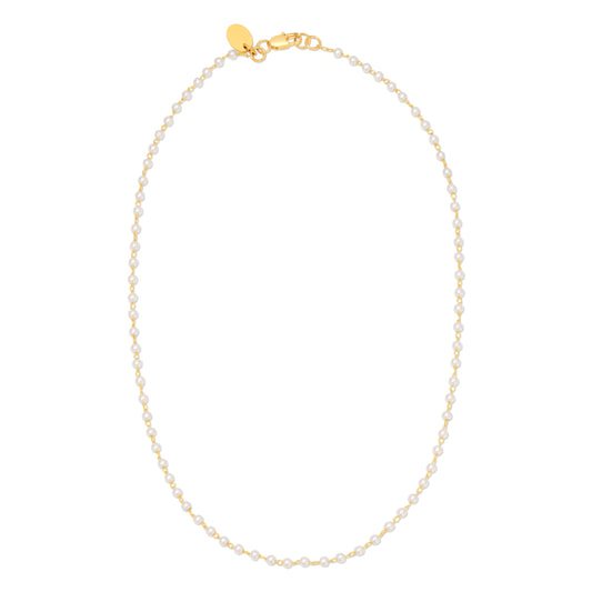 The Pearl Line Necklace
