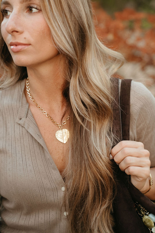 Cleo Heart Necklace