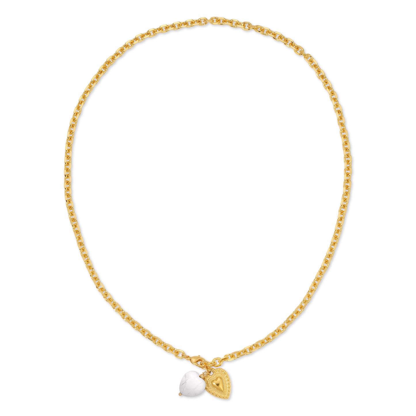 Lariat Heart Necklace