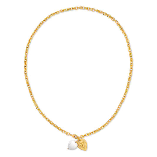 Lariat Heart Necklace