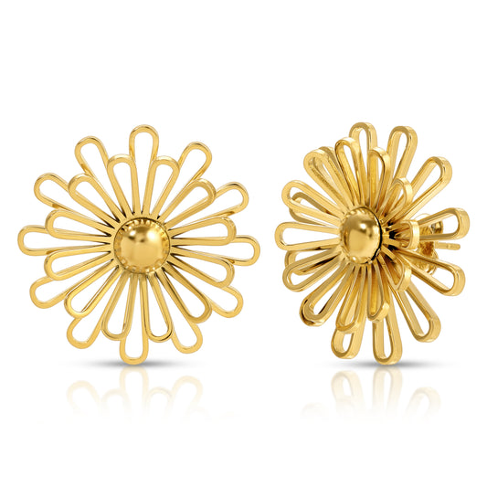 Golden Bloom Earrings