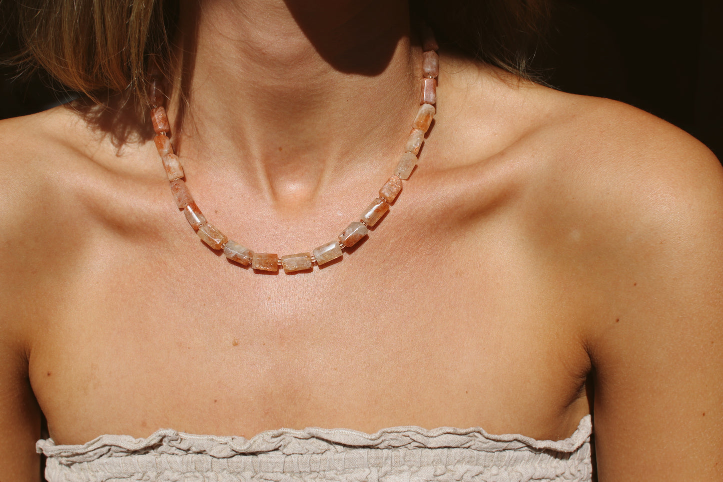 Just Peachy Necklace