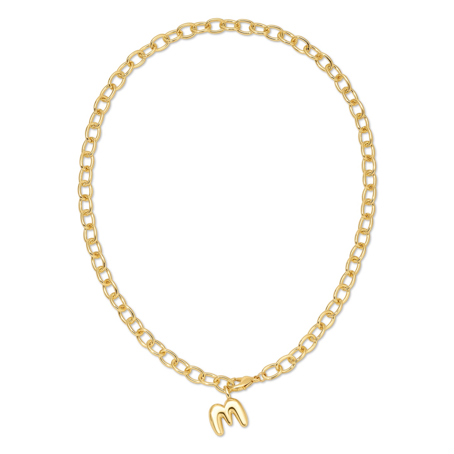 Yours Truly Initial Necklace