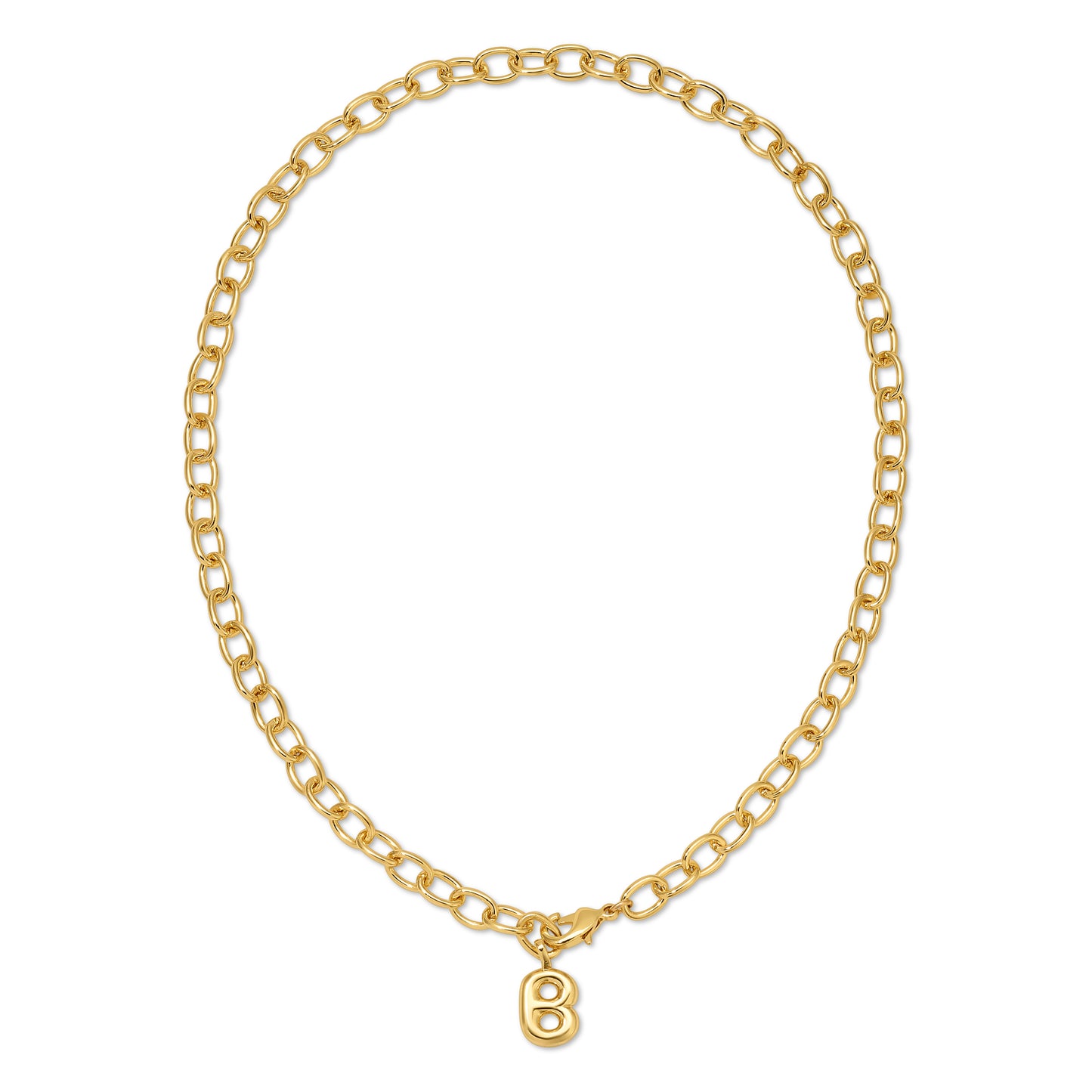 Yours Truly Initial Necklace